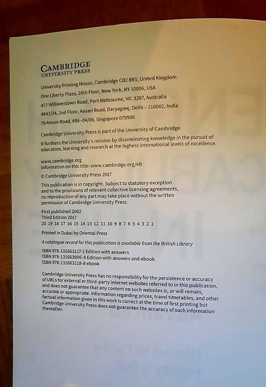 Bücher: Cambridge Advanced Vocabulary in use – Gebraucht aus Bern von but_fds5 1