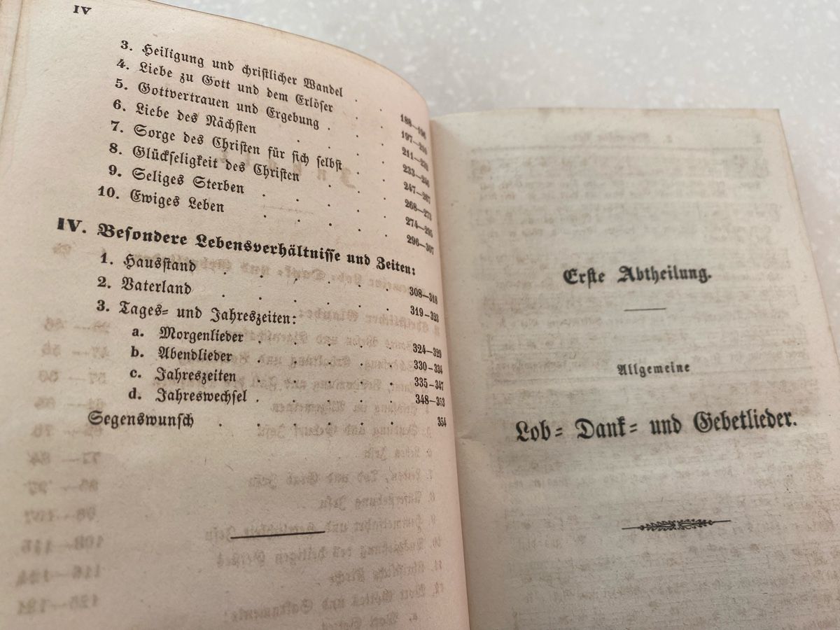 Libri: Gesangbuch von 1853 – Usato da Gähwil venduto da 8888ursula 4