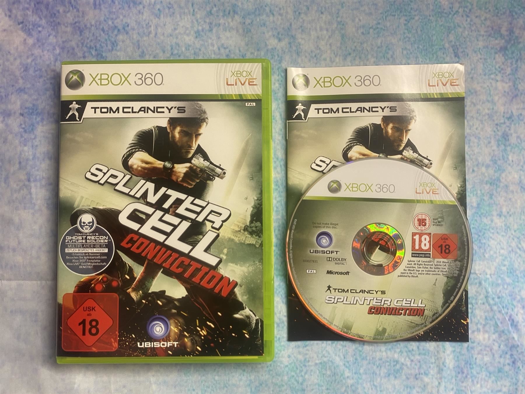 Microsoft Giochi: Xbox360: Splinter Cell Conviction – Usato da Märstetten venduto da AlienNova