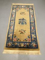  Sehr schöner Orientteppich 144x70 cm mit Drachenmotiv