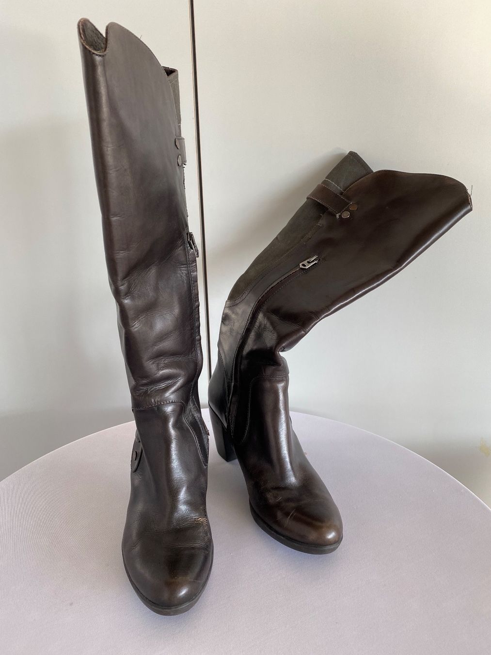 G-Star Scarpe da donna: G-Star Stiefel aus Leder  Gr.40 – Usato da Bern venduto da lolapennt 2