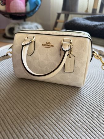 Coach Mini Rowan Crossbody in Signature Canvas