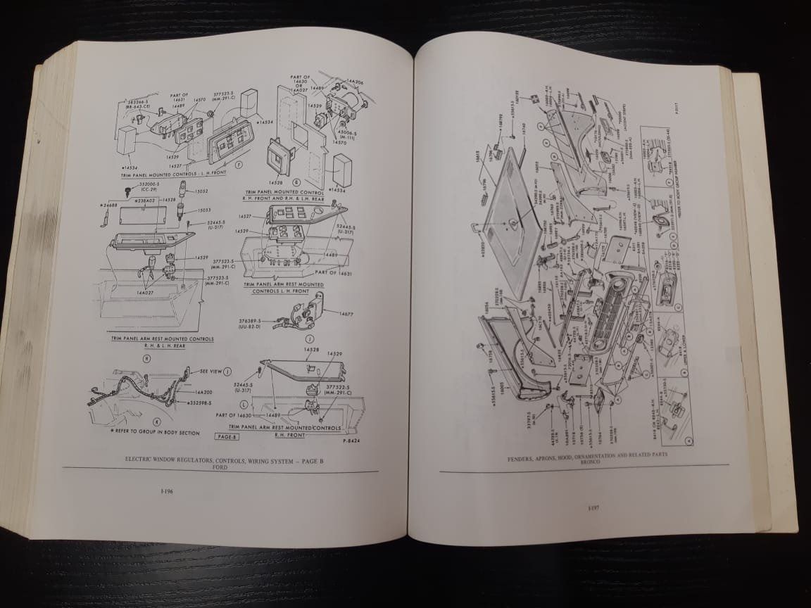 Bücher: 1972 Ford Car Parts Catalog – Gebraucht aus Dulliken von Airliner2 3