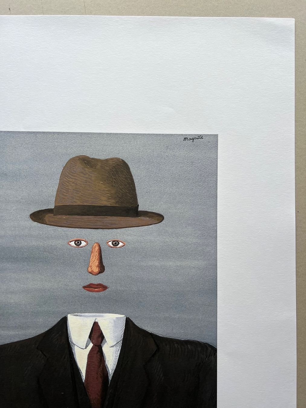 Reproduktionen & Neuware: René Magritte « Le paysage de Baucis » 96/100 – Neu (gemäss Beschreibung) aus Basel von  5