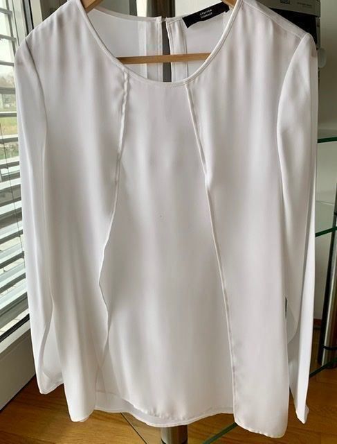 Steffen Schraut Blusen: Weisse Bluse/Tunika von Steffen Schraut – Gebraucht aus Kreuzlingen von shopaholicatheart_2