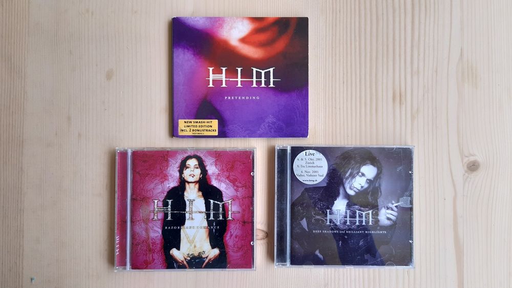 HIM 3CDs, 1DVD,- Pretending Limited Edition, Razorblade... (Gebraucht ...