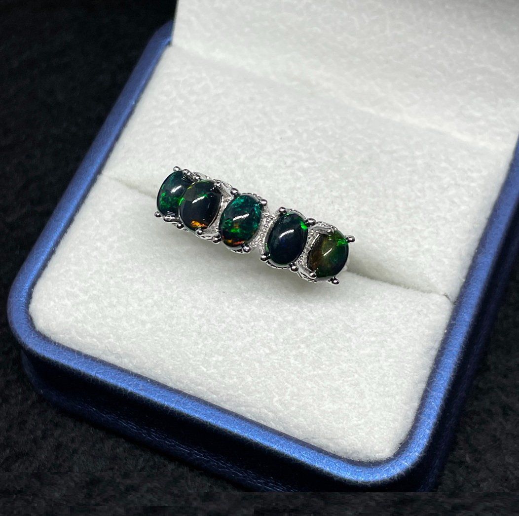 Ringe: Australischer Opal Ring, Silber Gr. 59, verstellbar – Neu (gemäss Beschreibung) aus Thun von Creative-Art-Tess 4
