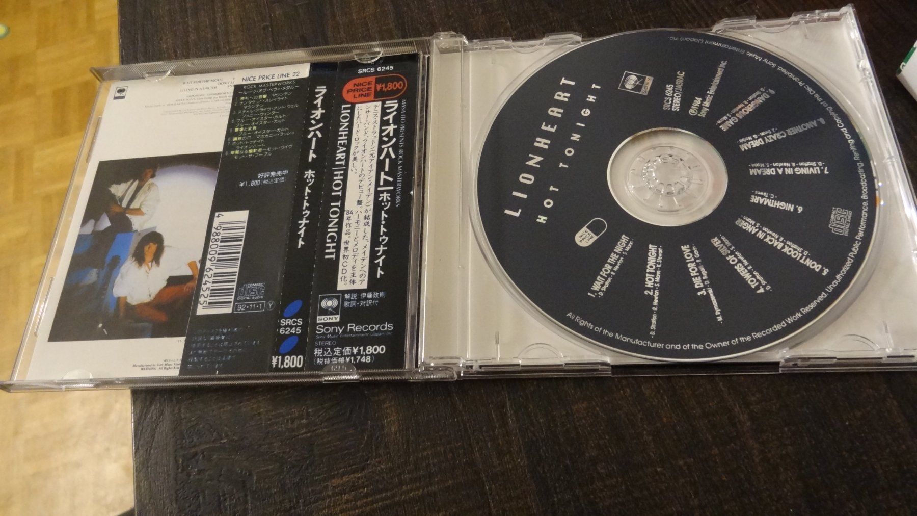 CDs: Lionheart - Hot Tonight CD JAPAN IMPORT – Gebraucht aus Olten von Disc-Ausverkauf 1
