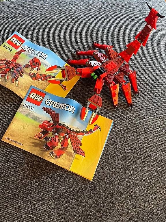 Kit di costruzioni: Lego Creator 31032 - Les créatures rouges – Usato da Yverdon-les-Bains venduto da mic_v8yx