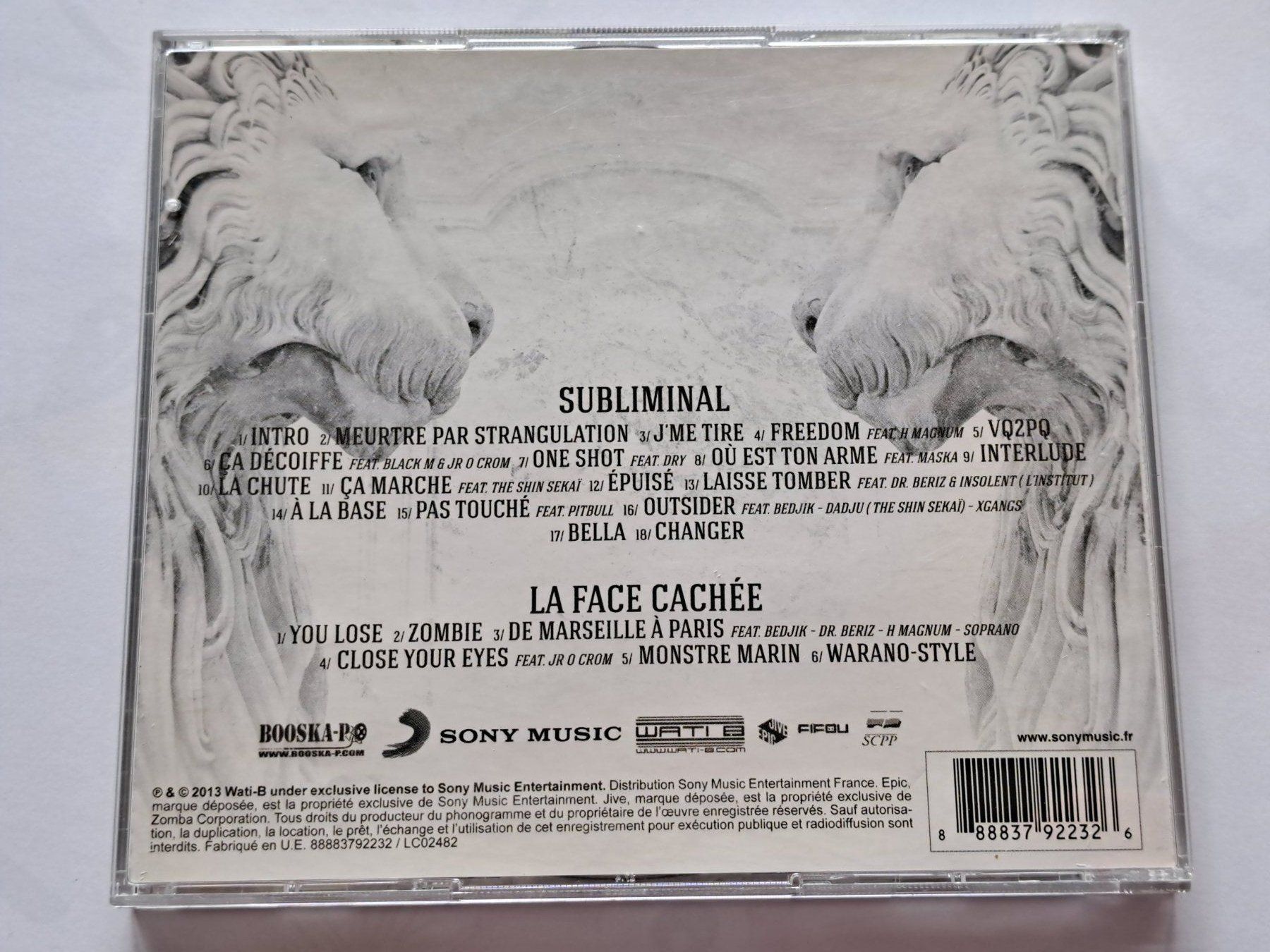 CD: Cd Maitre Gims - Subliminal - La face cachée  – Usato da Pully venduto da bro_n52j 1