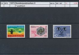1973 "Sonderpostmarken II", ** postfrisch