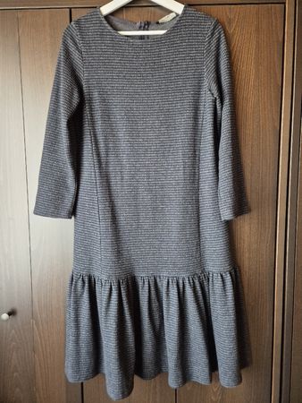 Weekend MaxMara elegantes Kleid mit Volant-Saum – Gr.S