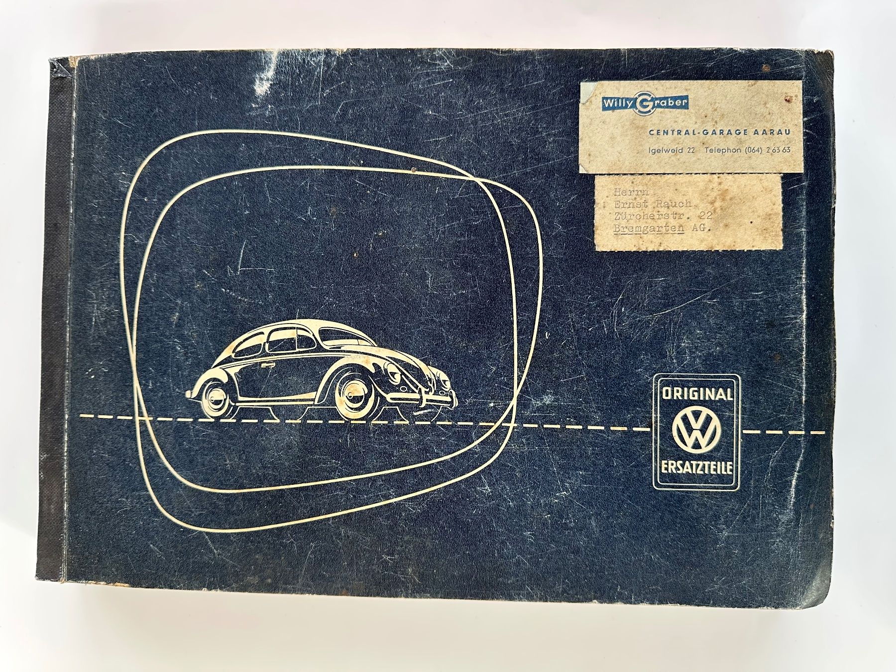 Libri: VW Käfer  Ersatzteilkatalog , Orginal , 1954 – Usato da Boswil venduto da pavo1