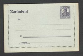 Deutsches Reich 1 Postkarte