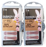 Duracell Hörgerätebatterien 312 | 12 Stück | NEU & OVP!