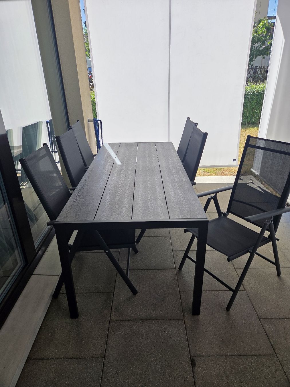 Tischset: Gartentisch mit 6 Stühlen – Gebraucht aus Mellingen von Tani47
