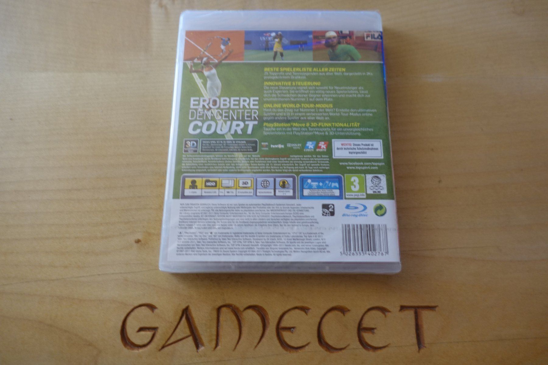 Sega Giochi: Top Spin 4 – Usato da Steinach venduto da Gamecet 5