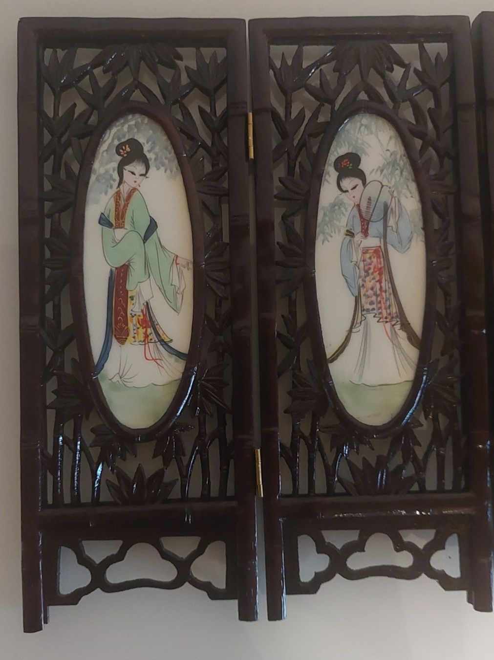 Tutte le decorazioni: Chinesischer Tischparavent – Usato da Erlinsbach venduto da pfunky 4