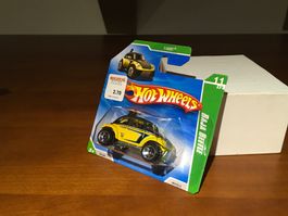 Baja Beetle 1/64 Hot Wheels 2010 T-Hunt