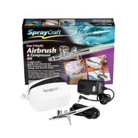 Airbrush & Compressor Kit (Top feed, Single action) / SP30KC