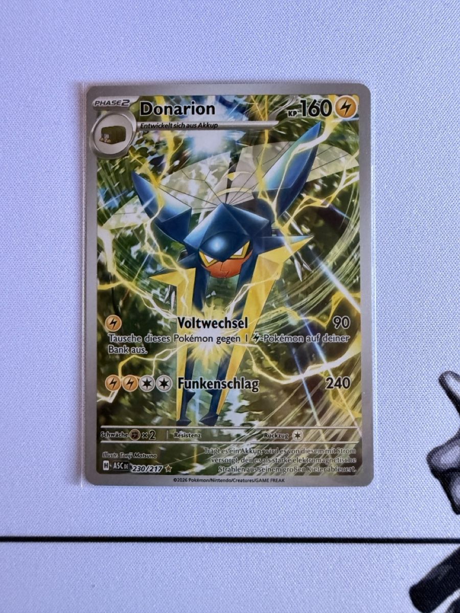 Pokémon Carte collezionabili: Pokémon Donarion 230/217  – Nuovo (secondo la descrizione) da Elsau venduto da mintgreen1