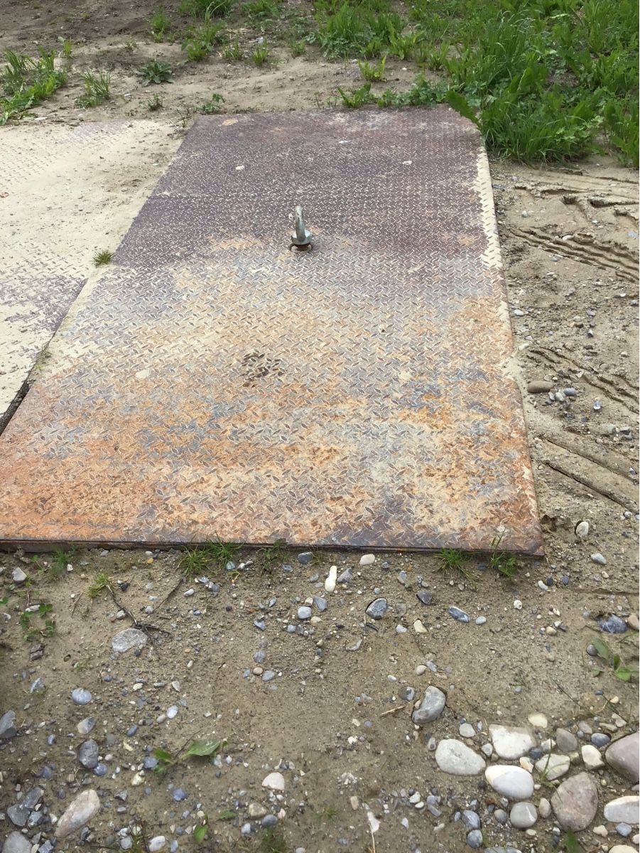 Rivestimenti per pavimenti: Stahlplatte , Grabenblech – Usato da Kallnach venduto da bergli12 2
