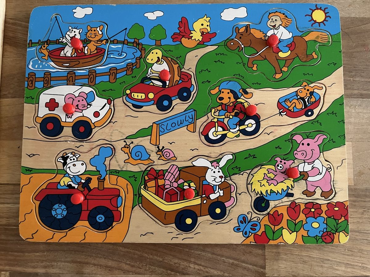 Puzzle: Sechs gebrauchte Holz Puzzles  – Usato da Wettingen venduto da epe_9vbf 3