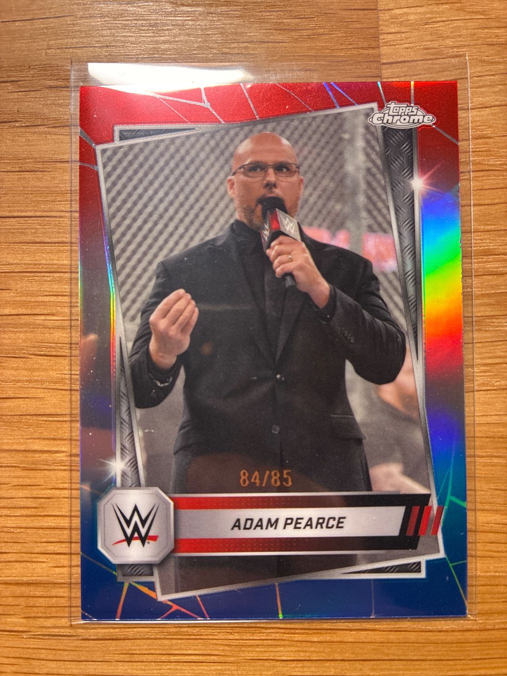 Topps Sammelbilder & Trading cards: Topps Chrome WWE Adam Pearce /85 – Gebraucht aus Wangenried von Garagara