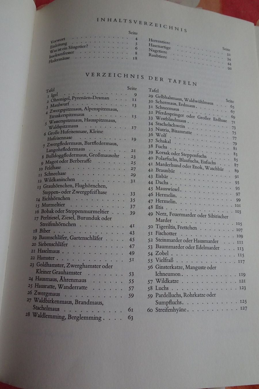 Bücher: Silva Buch Säugetiere mit tollen Tierbildern – Gebraucht aus Strengelbach von schmetterling20 2