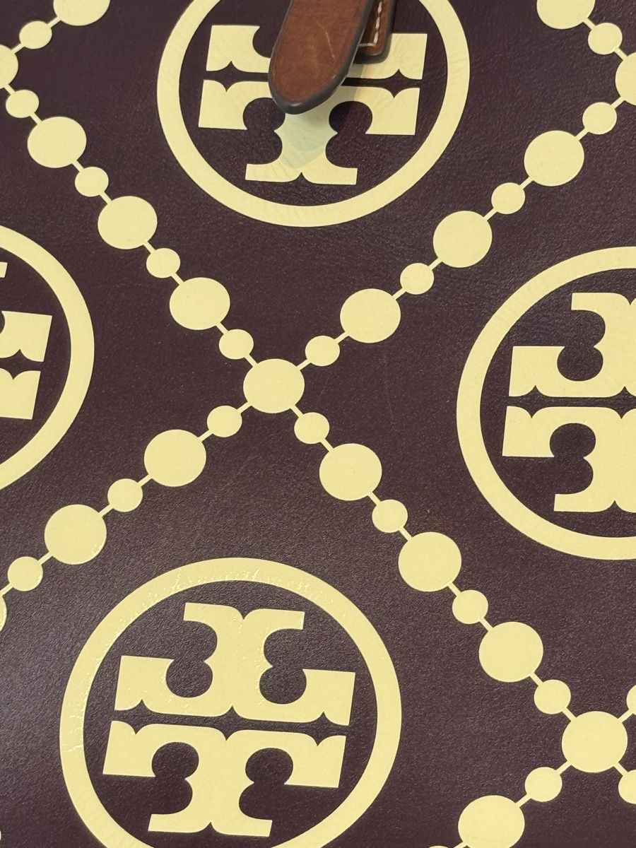 Tory Burch Borse da donna: Tory Burch T Monogram Contrast Tote Bag – Usato da Hurden venduto da rac_wyf8 3