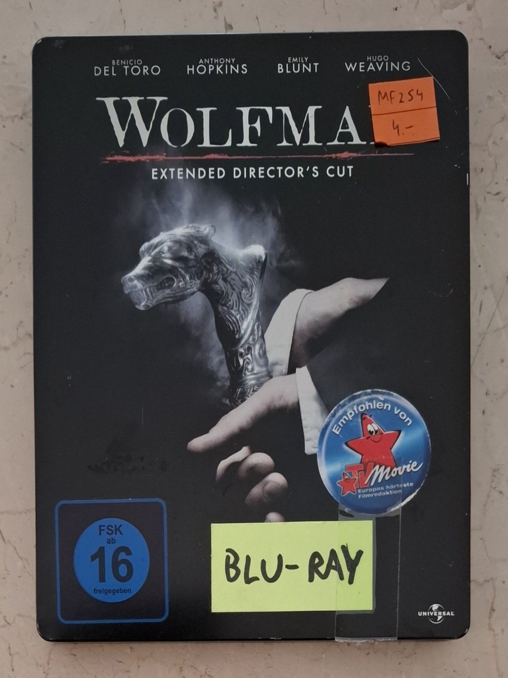Alle DVDs: Wolfman - Extended Director's Cut (Blu-Ray) – Gebraucht aus Liebefeld von Fireball85