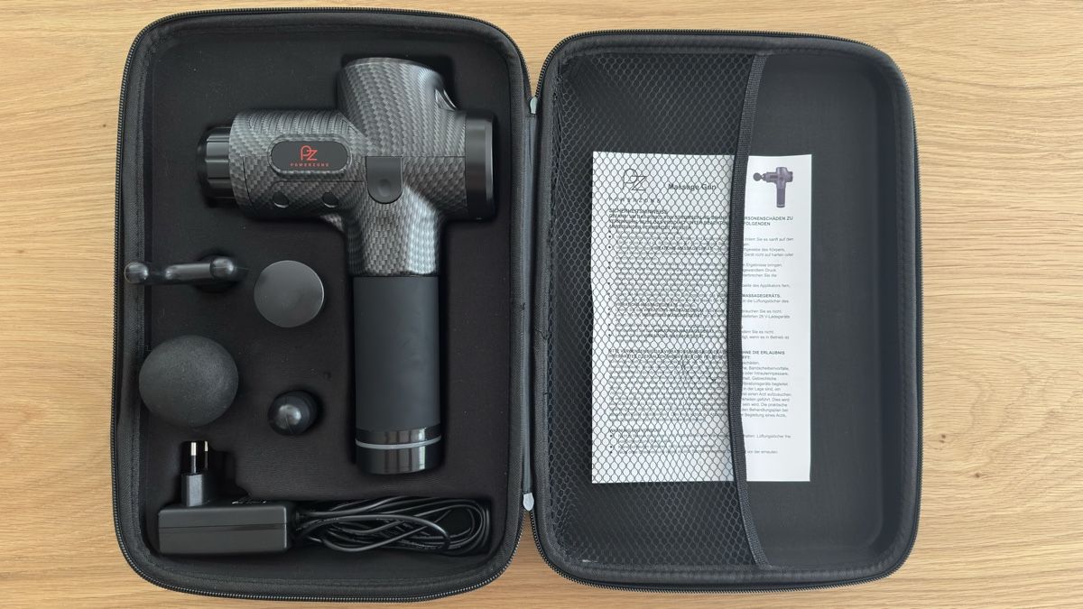 Powerzone Dispositivi per massaggi: PowerZone Massage Gun defekt inkl. Koffer – Difettoso da Rüschlikon venduto da SuisseArchitect