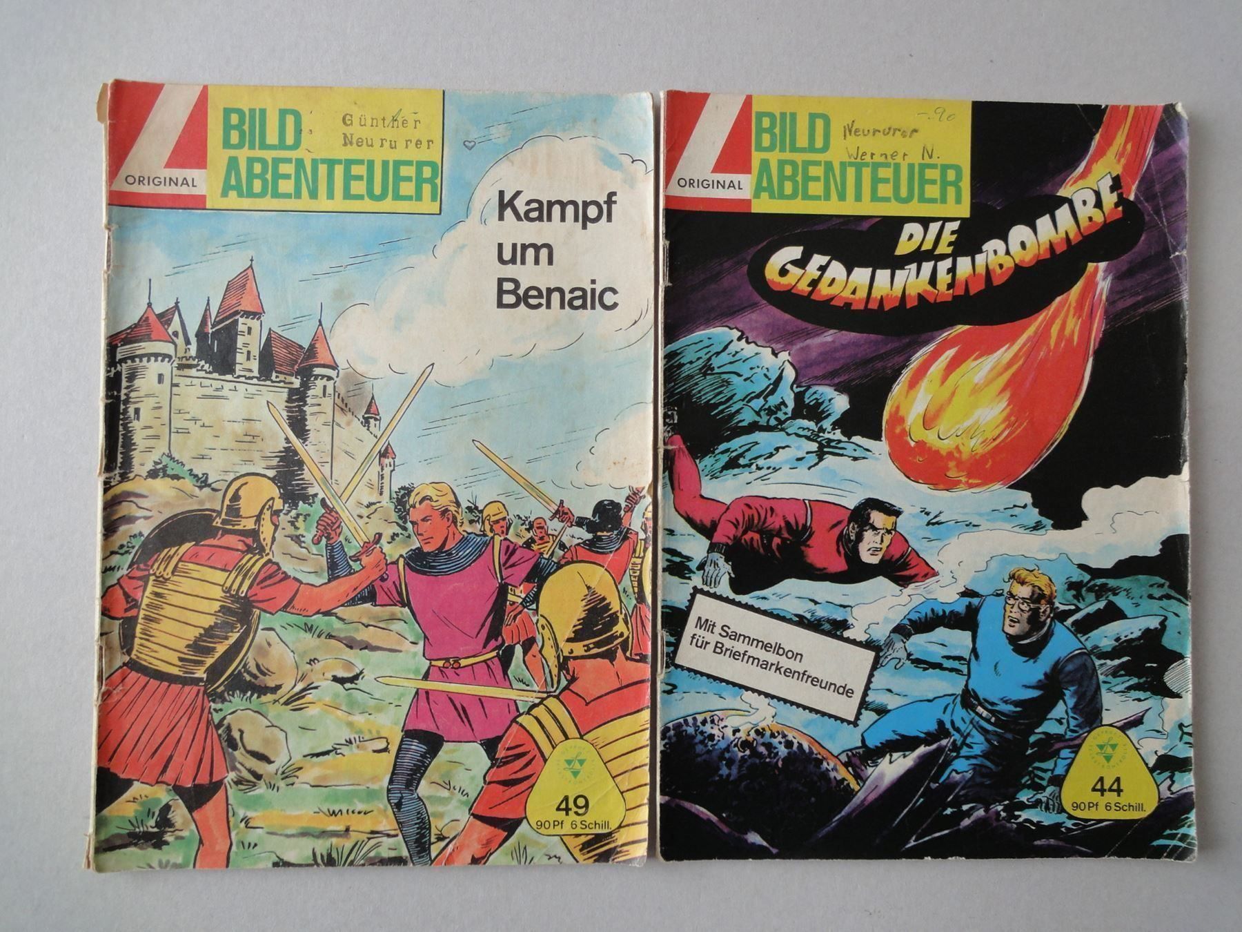 Comics: 5 Comic ca. 60er Jahre Tibor,Roy Stark – Gebraucht aus Chur von omonia 1