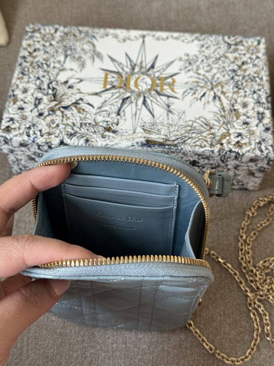 Dior Sacs femmes: Lady dior call’in phone holder – D'occasion à Zürich par annysclo 1