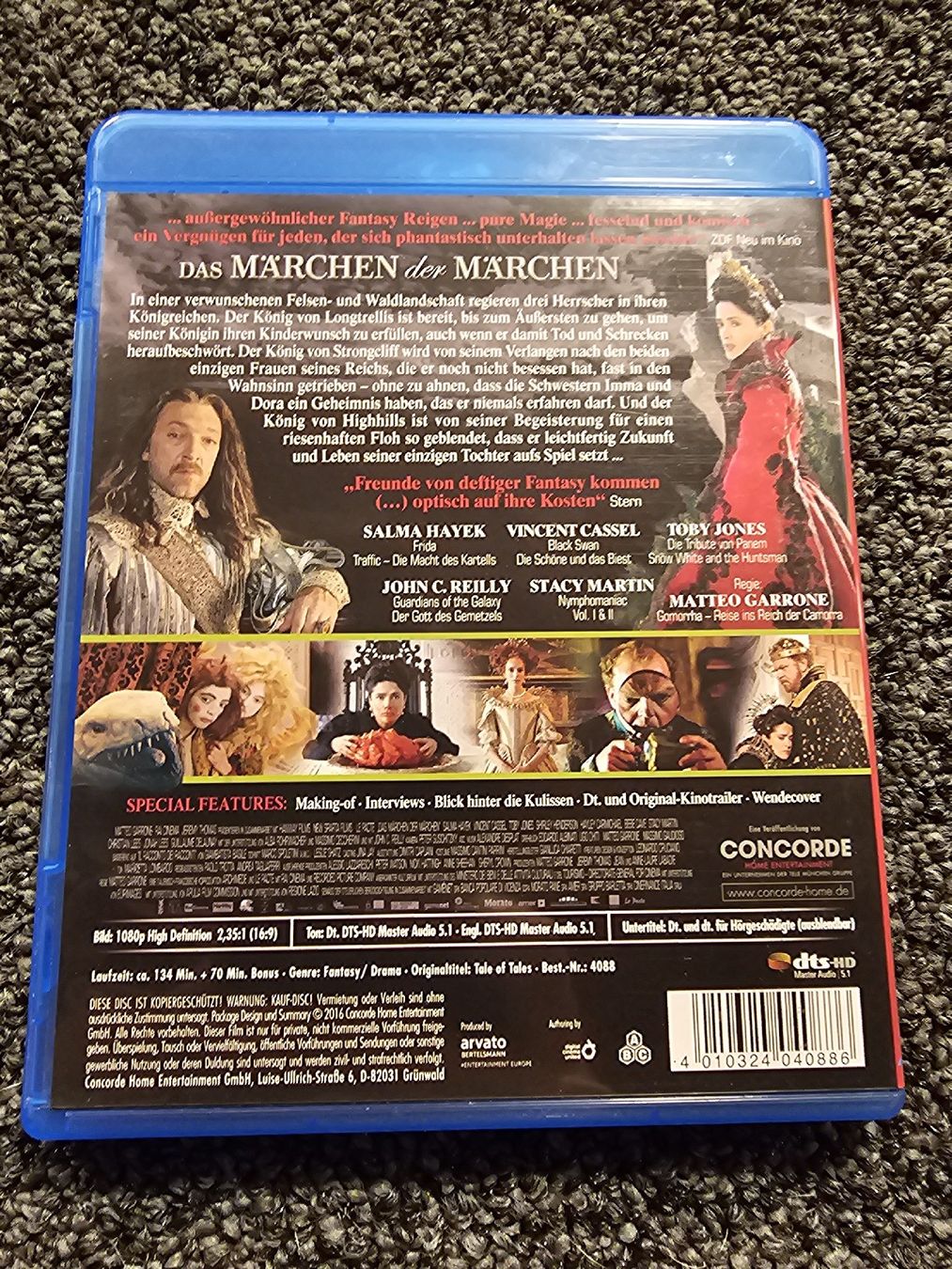 Tutti i DVDs: Märchen der Märchen - Blu-Ray – Usato da Ruswil venduto da jan_bxl5 1