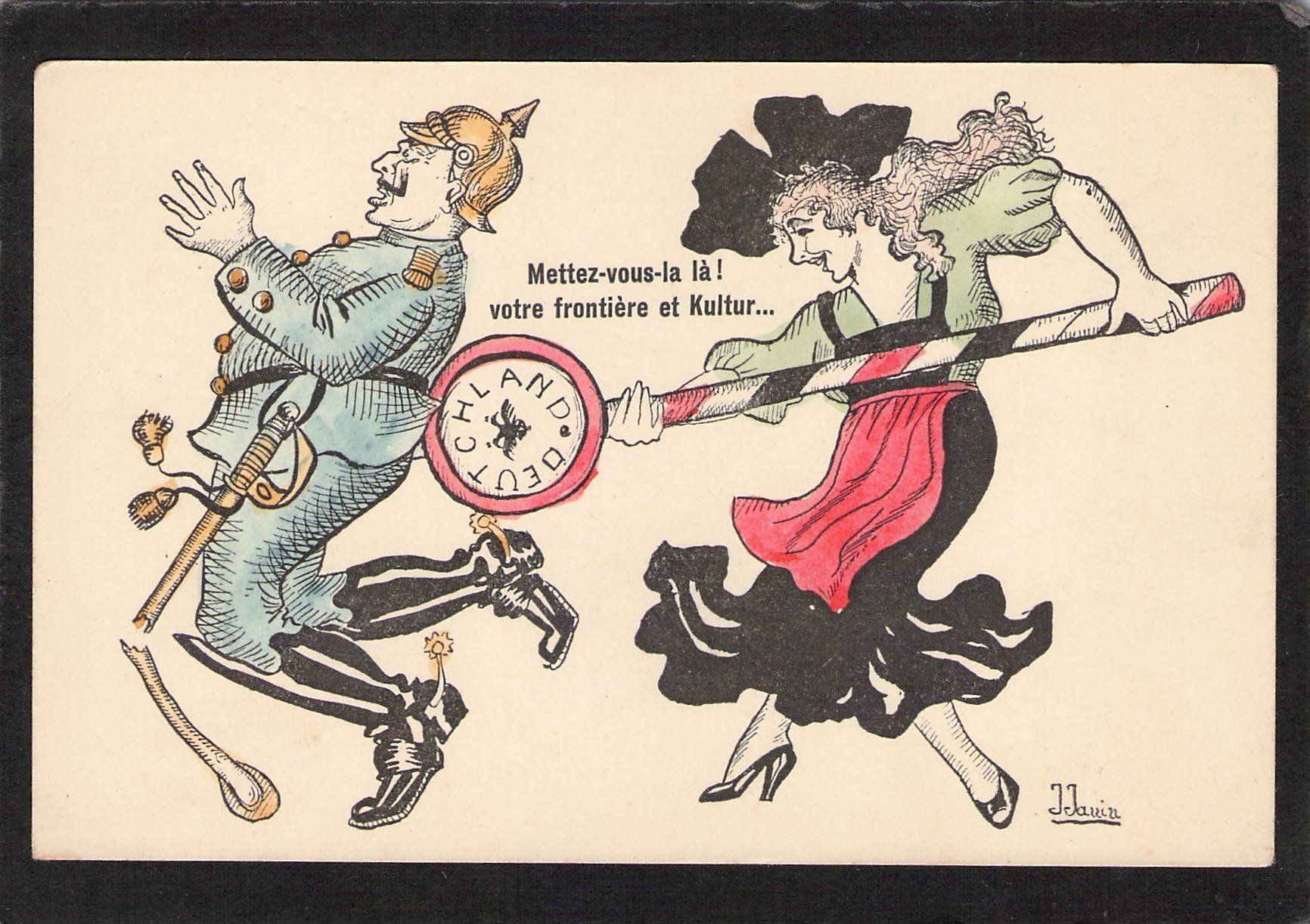 Cartoline postali: Juxkarte – Usato da Reichenburg venduto da ibiza18
