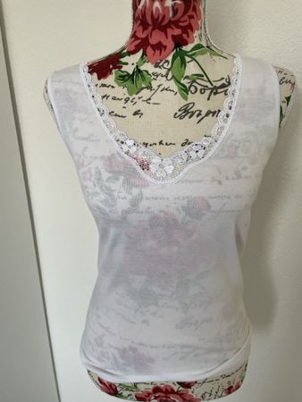 NEU** Leibchen TOP Ariel Intimo Italy Gr. 3 Cotton