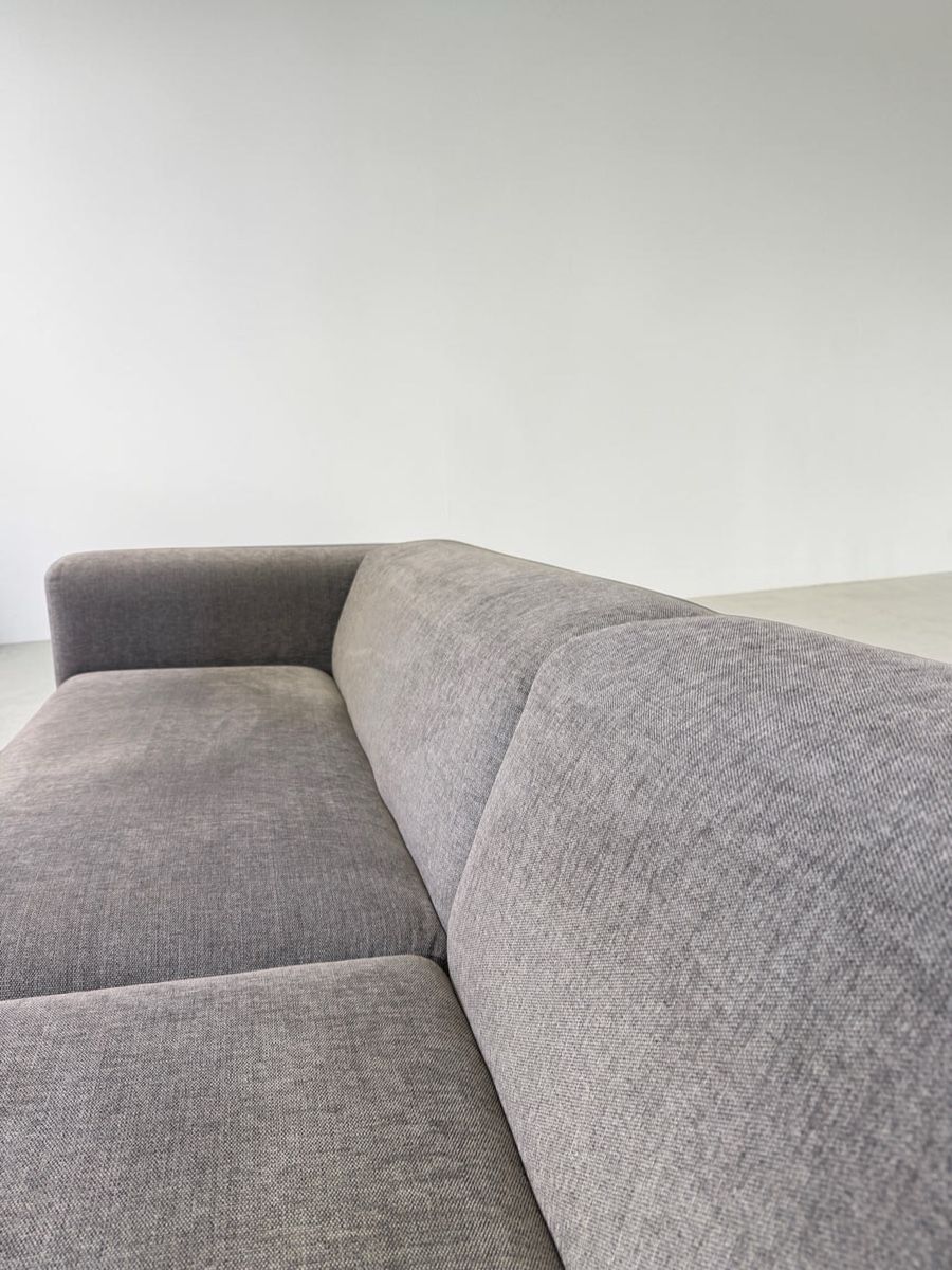 Sofas: SITS ECKSOFA AUS HELLGRAUEM STOFF – D'occasion à Bachenbülach par Sofalab.swiss 6