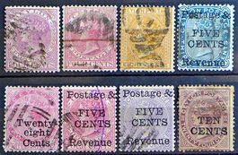 CEYLON 1883–1921: Used Stamps