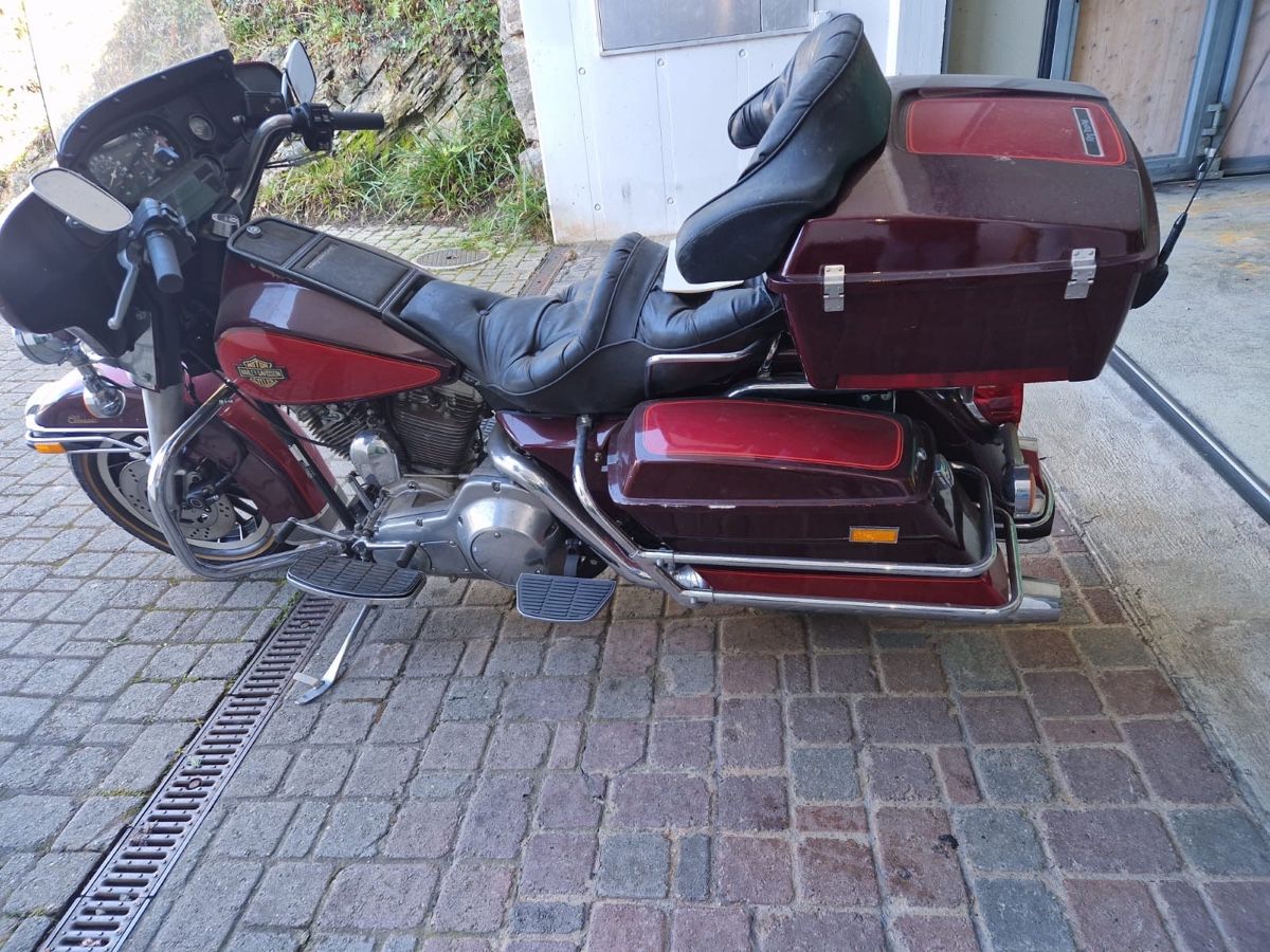 Harley-Davidson Chopper: Harley-Davidson FLHT 1340 – Usato da Finstersee venduto da jubada 1