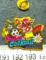 SWISS COCKTAIL USA 94 FUSSBALL WM PIN MIT KUH