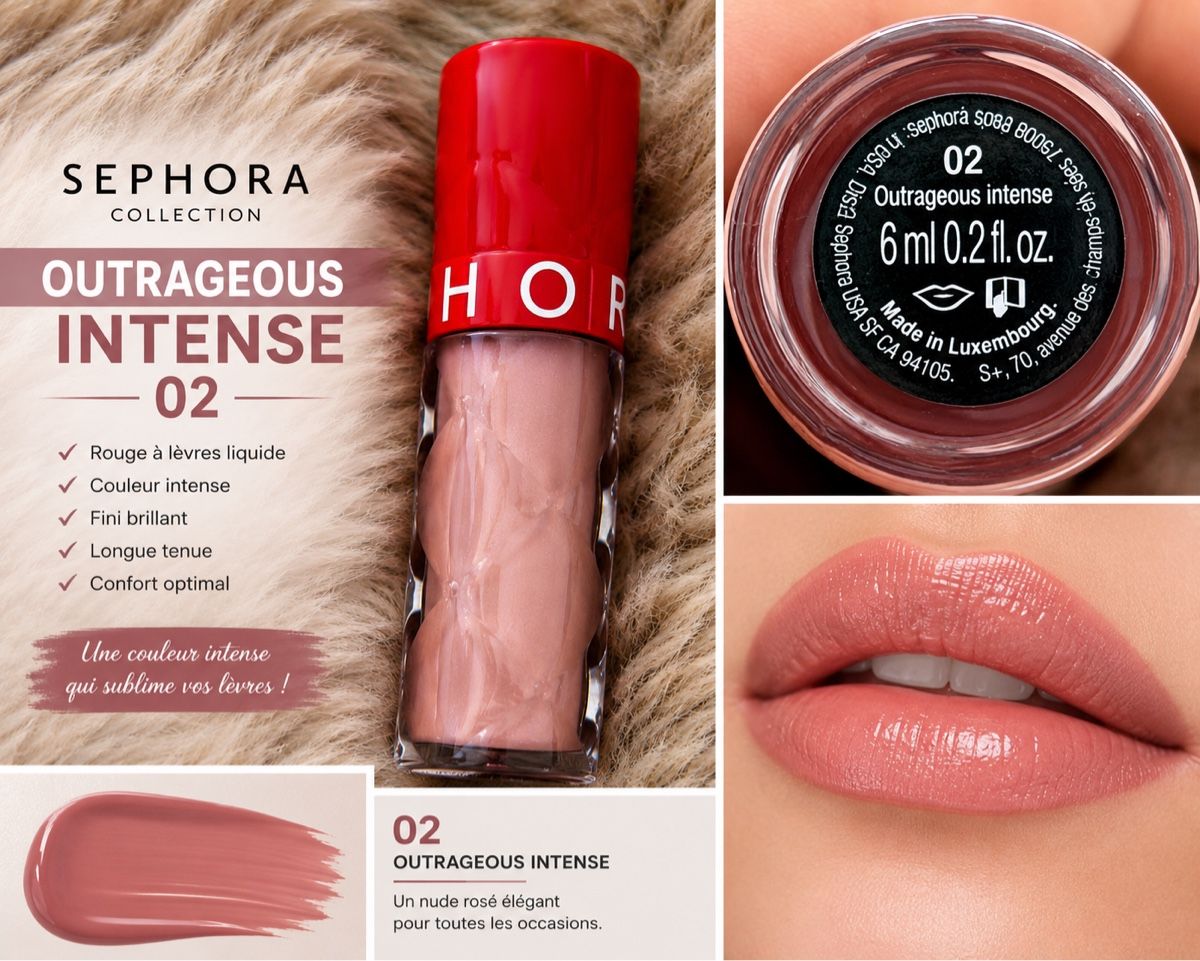 Sephora Make-up: SEPHORA COLLECTION – Outrageous Intense  – Nuovo e nell'imballaggio originale da Bramois venduto da Inarretable.co