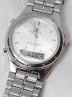 JEMIS ana-digi 35mm Armbanduhr Quartz inkl. Neuer Batterie