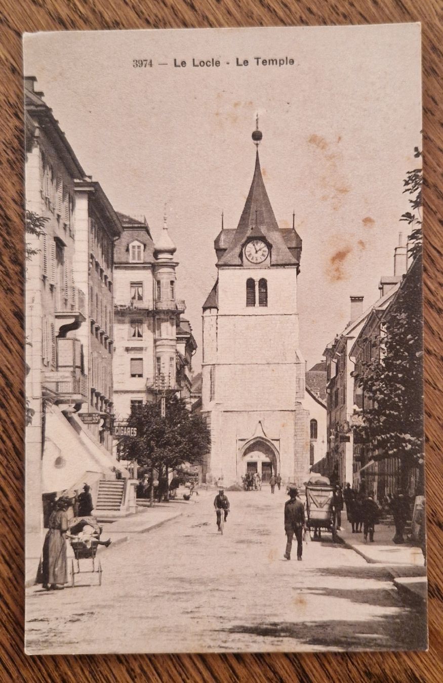 Ansichtskarten: Le Locle 1922 – Gebraucht aus Ebikon von Donar50