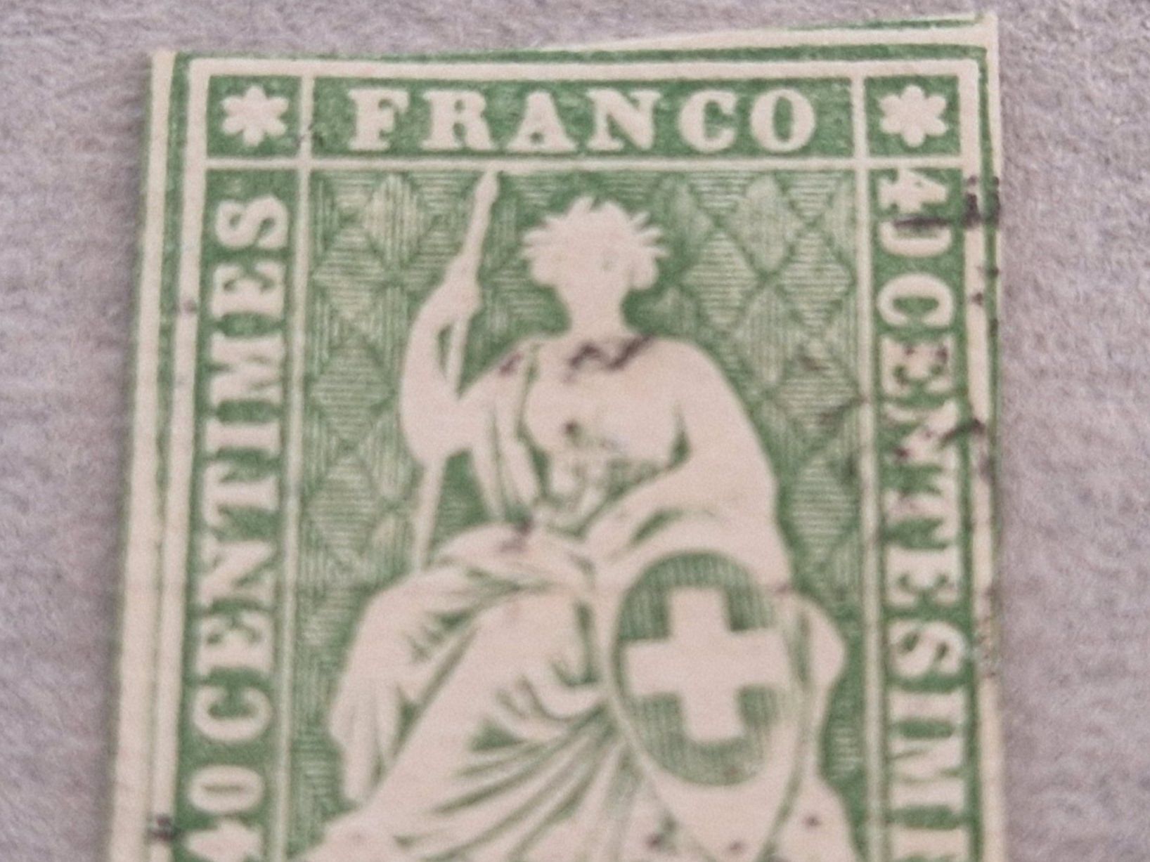 Tutti i francobolli: Strubel 26G, signiert, ab 1.- – Usato da Burgdorf venduto da Glossy01 1