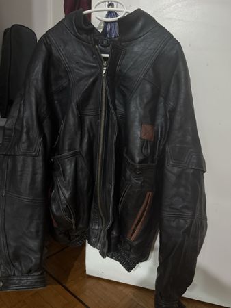 Veste en cuir 