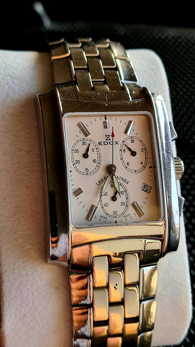 Edox Orologi: Edox les fontaines chrono – Usato da vevey venduto da Edwatch 3
