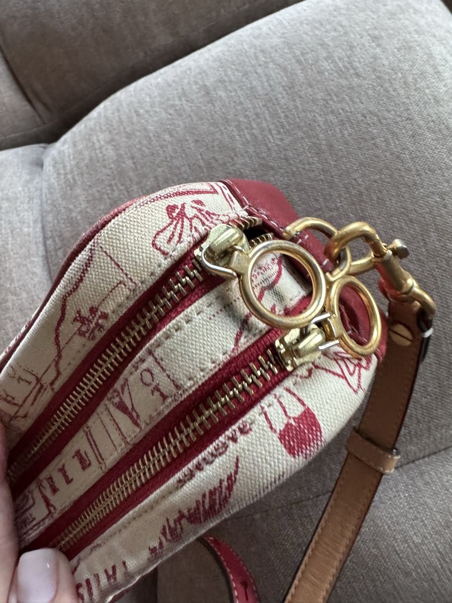 Tory Burch Taschen für Damen: Tory Burch Tory Burch Perry Map-Print Canvas Ra – Gebraucht aus Muri b. Bern von Winter2021 5