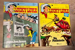 2 x LUCKY LUKE Softcover 1977 + 1980 / Band 15 + 24