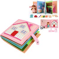 Busy Book Montessori Babybücher 3D Filz ab 1-6 Jahr Geschenk